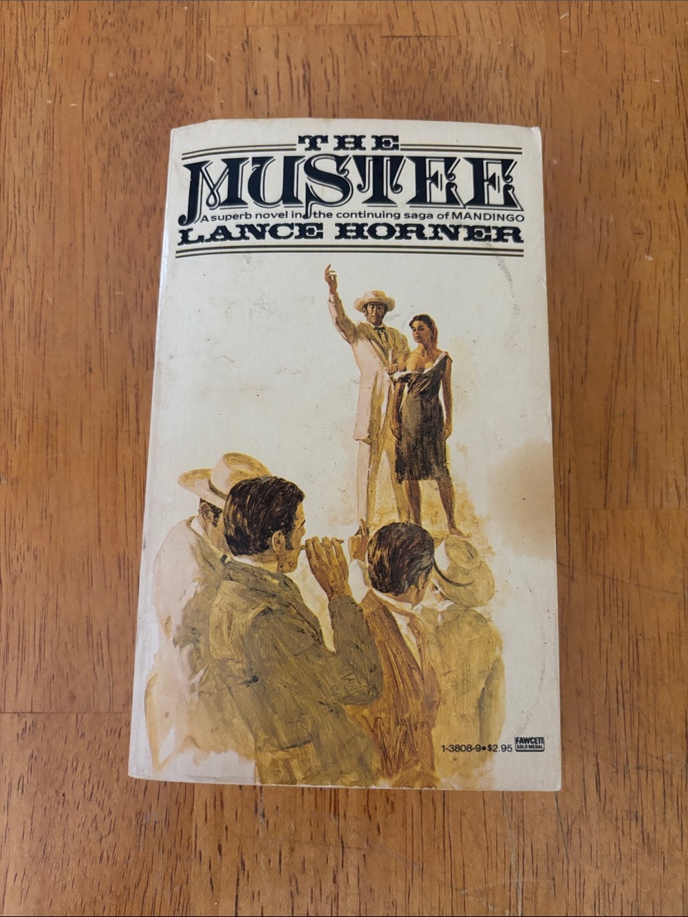 The Mustee by Lance Horner - Vintage Paperback, Fawcett Gold Medal Books 1967